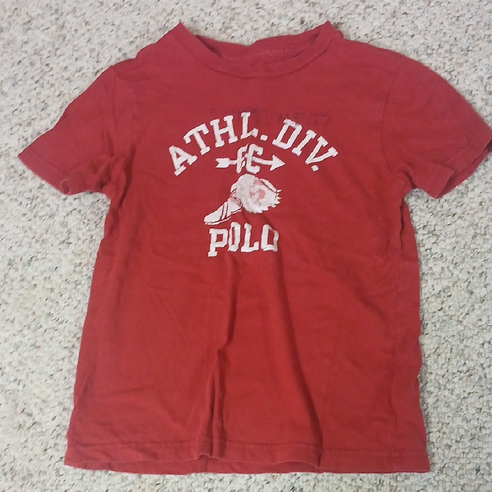 5/$20 Polo by Ralph Lauren Red Short Sleeve Tee